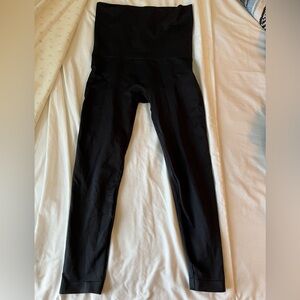 Belly Bandit Mother Tucker Postpartum Compression Support Black Leggings